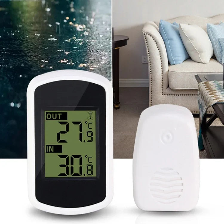 Mini thermomètre numérique sans fil haute précision intérieur et extérieur, Thermomètre sans fil