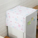 Housse anti-poussière étanche pour réfrigérateur, appareil ménager, rangement de cuisine, impression simple