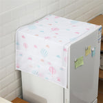 Housse anti-poussière étanche pour réfrigérateur, appareil ménager, rangement de cuisine, impression simple