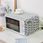 Housse de protection anti-poussière universelle en coton et lin pour micro-ondes, 30x90cm