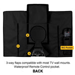 Housse de protection universelle étanche et anti-poussière pour TV d'extérieur, 20-24 pouces, 30-32 pouces, 36-38 pouces, 40-42 pouces, 46-48 pouces, 50-52 pouces, 52-55 pouces