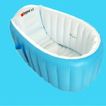 Baignoire Bébé Enfants Baignoire Portable Gonflable Dessin Animé Épaississant Bassin de Lavage Nouveau-nés Garder au Chaud Piscine