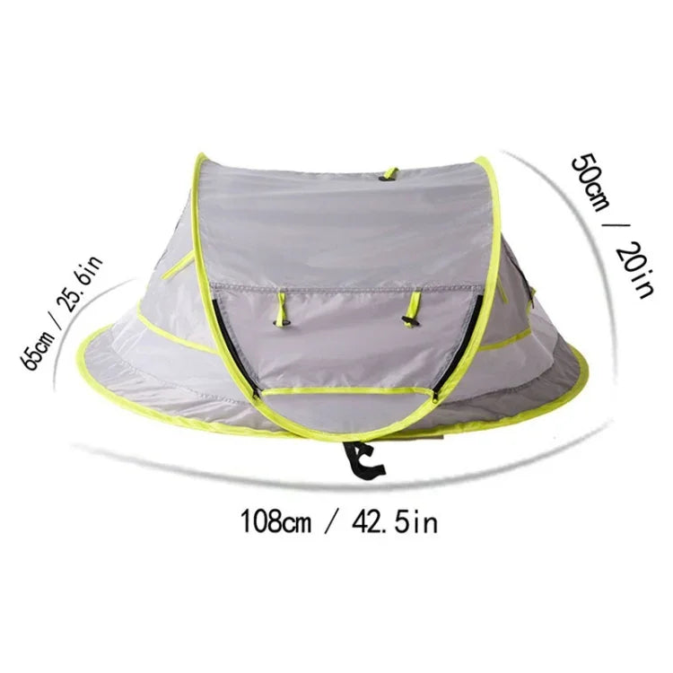 Moustiquaire de voyage ultraléger Wei tente de plage portable pour bébé