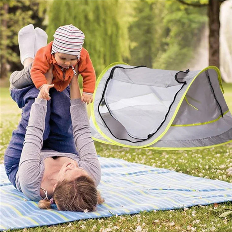 Moustiquaire de voyage ultraléger Wei tente de plage portable pour bébé