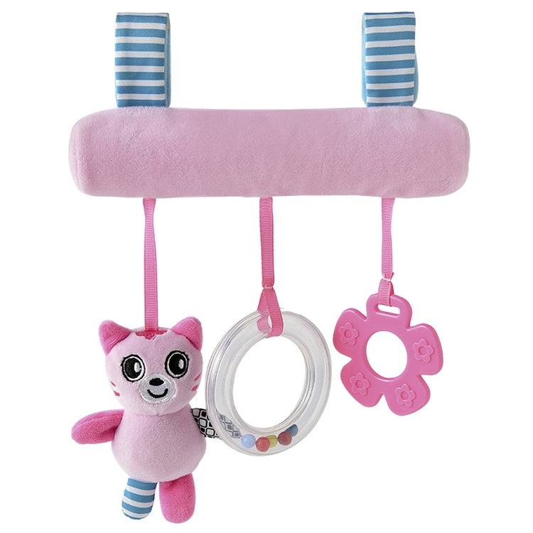 Pendentif Animal de Dessin Animé pour Poussette Bébé, Ornement de Berceau, Hochet Suspendu