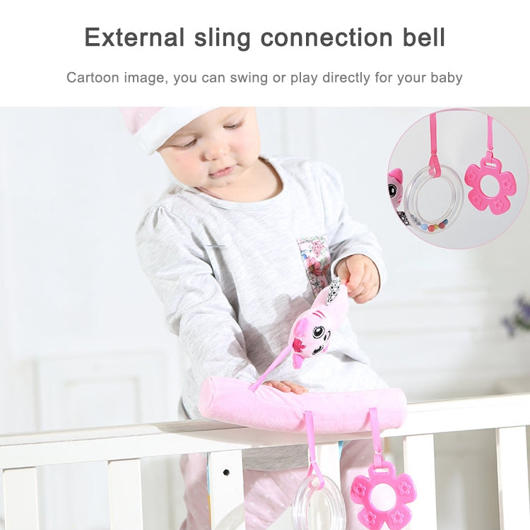 Pendentif Animal de Dessin Animé pour Poussette Bébé, Ornement de Berceau, Hochet Suspendu