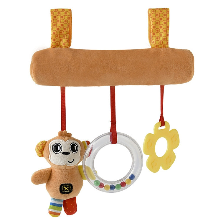 Pendentif Animal de Dessin Animé pour Poussette Bébé, Ornement de Berceau, Hochet Suspendu