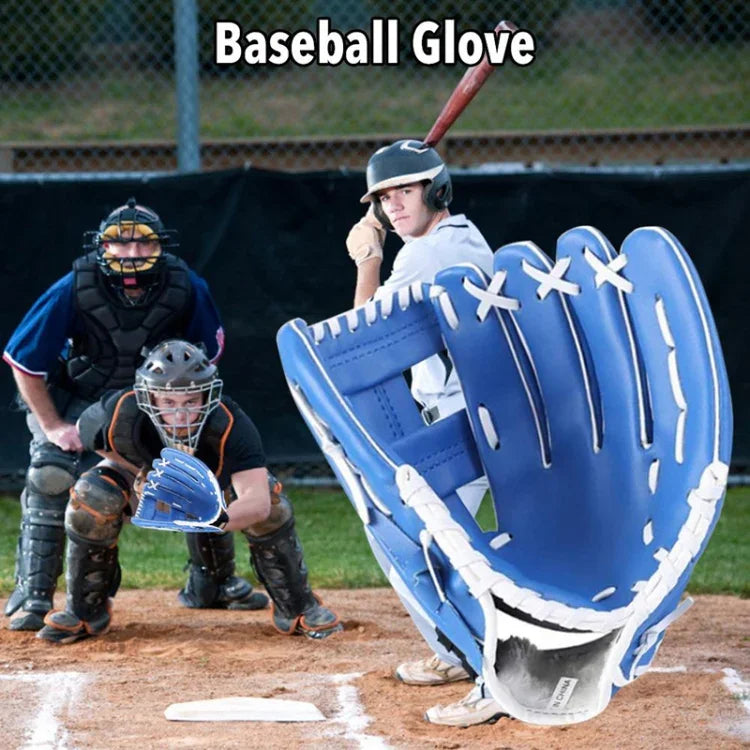 Gants de baseball en cuir PVC pour l'extérieur, 10,5 pouces, 11,5 pouces, 12,5 pouces