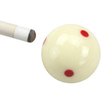 6 billes de billard standard à points rouges, diamètre : 57,2mm
