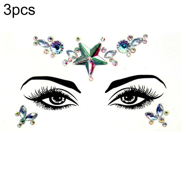 3 autocollants de front verts pour masque de maquillage en acrylique, YT-46, YT-47, YT-48, YT-49, YT-50, YT-51, YT-52, YT-53-01, YT-53-02, YT-54, YT-55, YT-56, YT-57, YT-59, YT-60, YT-61, YT-65, YT-66, YT-67, YT-68, YT-69