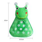 Organisateur de rangement de jouets de douche de bébé, ensemble de rangement de jouets en maille pour salle de bain, lapin, grenouille, canard, ours