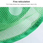 Organisateur de rangement de jouets de douche de bébé, ensemble de rangement de jouets en maille pour salle de bain, lapin, grenouille, canard, ours