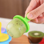 Moule à sucettes glacées en silicone, mini-boules de crème glacée, outils de fabrication de sucettes, moules à sucettes glacées, outils de supplément alimentaire pour bébé à faire soi-même.