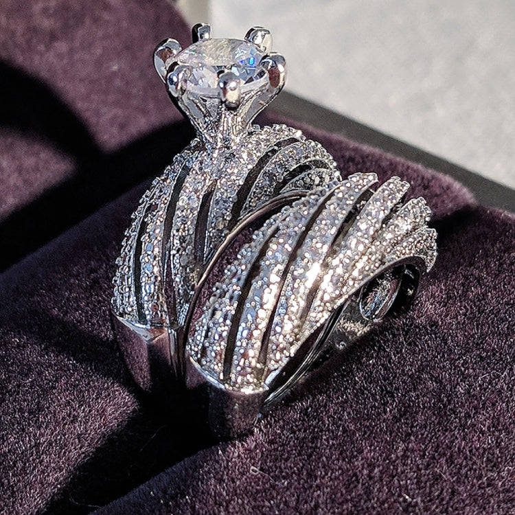 Bague de mariage vintage en diamant pour femme, 8, 9, 10