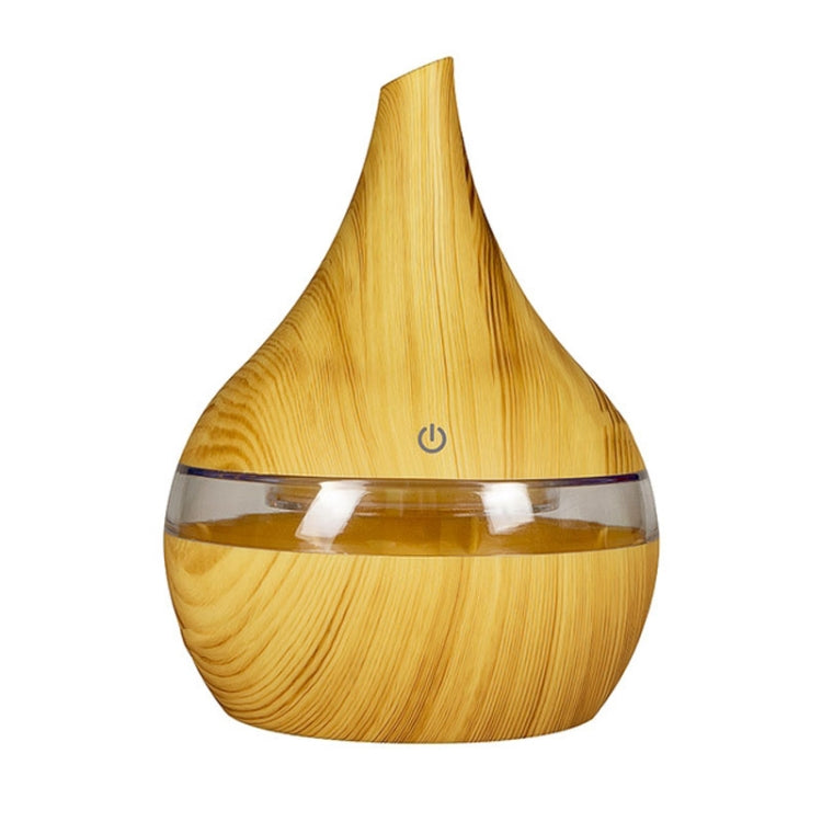 Diffuseur d'arômes électrique USB de 300 ml, humidificateur d'air ultrasonique en bois, diffuseur d'huiles essentielles, brumisateur frais