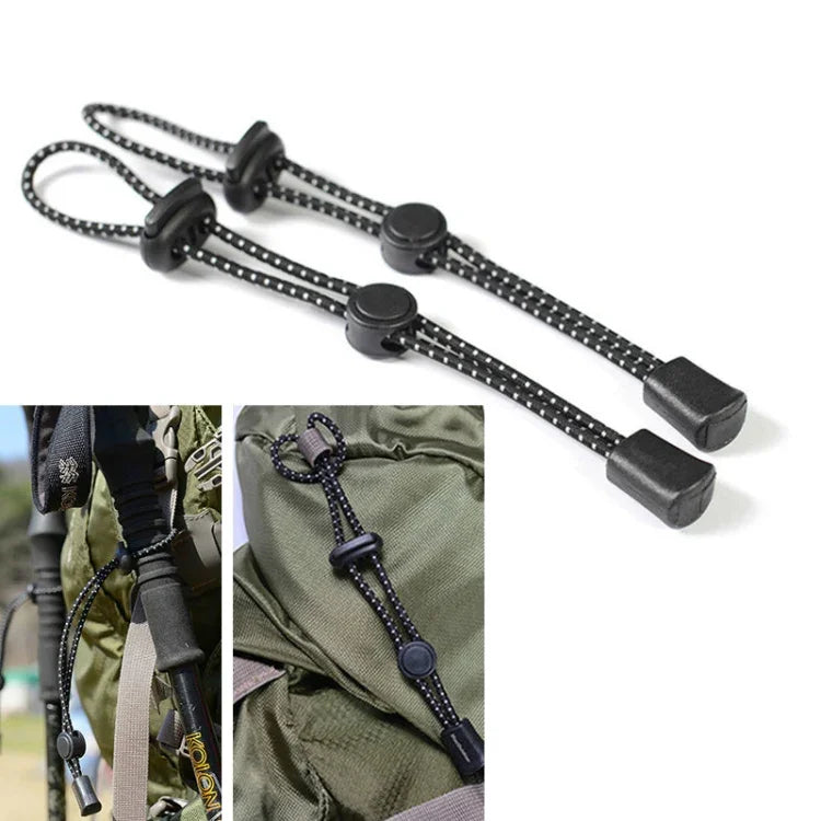 Sac à dos d'alpinisme extérieur avec boucle de fixation pour corde de bâton de trekking élastique
