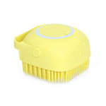 Gant de Massage pour Animaux, Gant de Bain en Caoutchouc, Brosse de Massage de Bain pour Chien
