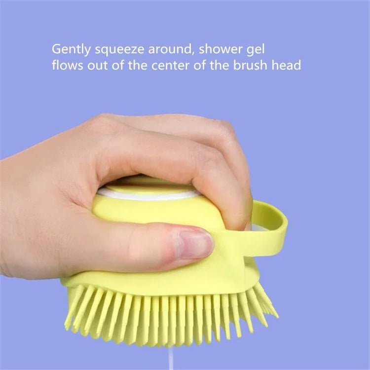 Gant de Massage pour Animaux, Gant de Bain en Caoutchouc, Brosse de Massage de Bain pour Chien