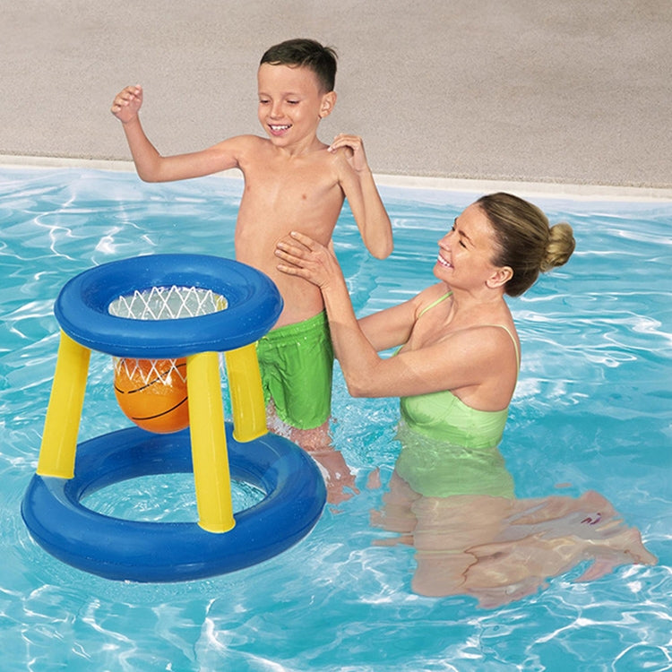 Panier de basket gonflable pour piscine, installation de loisirs, panier de basket + ballon