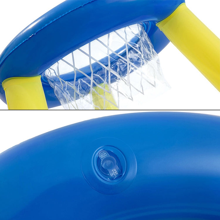 Panier de basket gonflable pour piscine, installation de loisirs, panier de basket + ballon