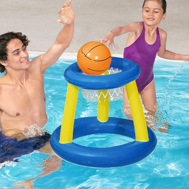Panier de basket gonflable pour piscine, installation de loisirs, panier de basket + ballon