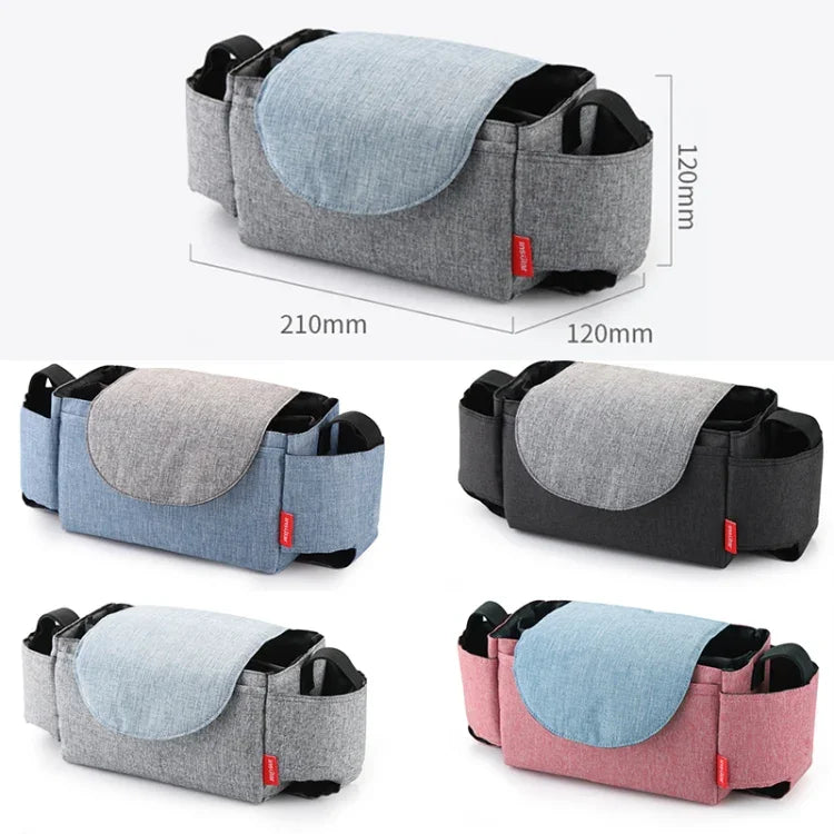 Sacs pour poussettes de bébé Grande capacité Sac à langer pour maman Sac à couches de voyage multifonction Sac de rangement suspendu pour allaitement de maternité