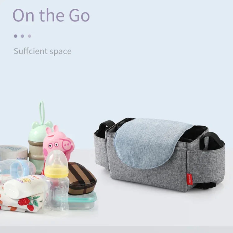 Sacs pour poussettes de bébé Grande capacité Sac à langer pour maman Sac à couches de voyage multifonction Sac de rangement suspendu pour allaitement de maternité