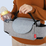 Sacs pour poussettes de bébé Grande capacité Sac à langer pour maman Sac à couches de voyage multifonction Sac de rangement suspendu pour allaitement de maternité