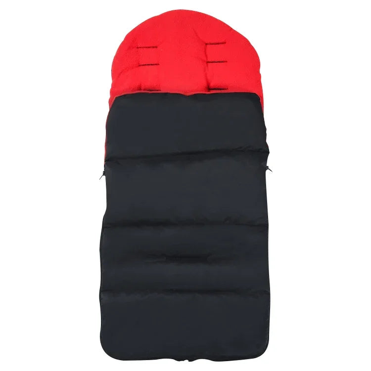 Sac de couchage pour poussette d'hiver et d'automne Housse de pied de poussette imperméable