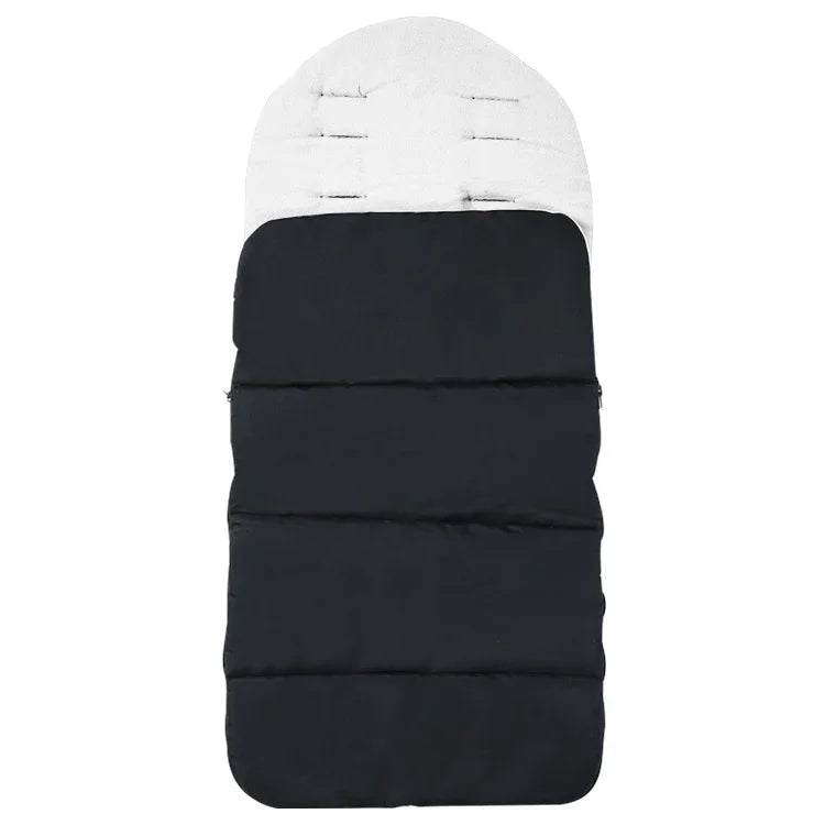 Sac de couchage pour poussette d'hiver et d'automne Housse de pied de poussette imperméable