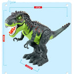 Dinosaure électrique miniature, jouet éducatif pour enfants, couleur aléatoire.