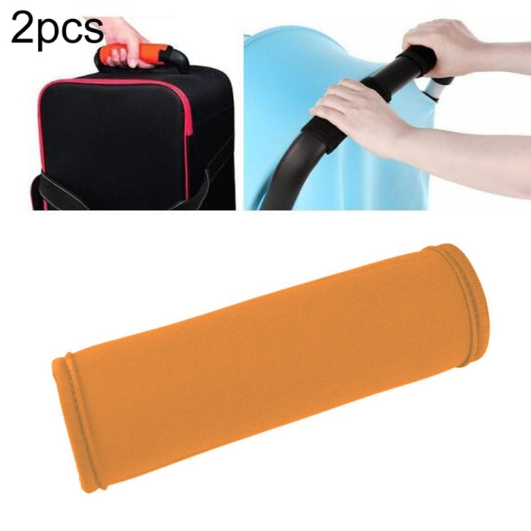 2 PCS Poignée de Bagage Confortable en Néoprène Housse de Protection pour Poussette Bébé Universelle pour Sac de Voyage Bagage Valise, Bleu Universel, Jaune Universel, Noir Universel, Orange Universel, Rouge Universel, Vert Universel