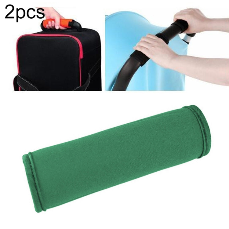 2 PCS Poignée de Bagage Confortable en Néoprène Housse de Protection pour Poussette Bébé Universelle pour Sac de Voyage Bagage Valise, Bleu Universel, Jaune Universel, Noir Universel, Orange Universel, Rouge Universel, Vert Universel
