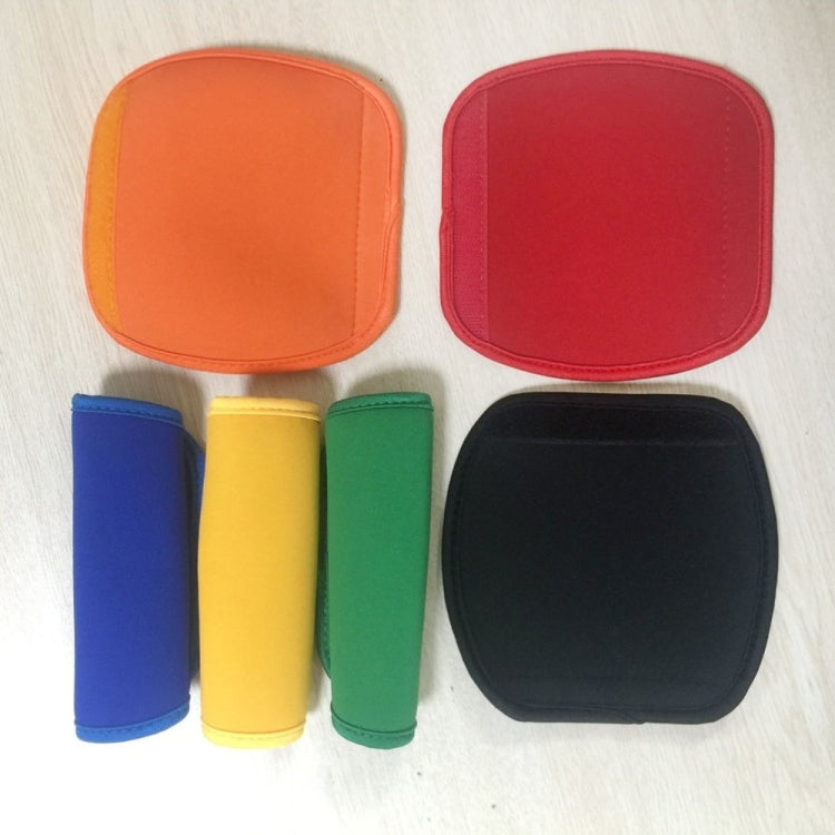 2 PCS Poignée de Bagage Confortable en Néoprène Housse de Protection pour Poussette Bébé Universelle pour Sac de Voyage Bagage Valise, Bleu Universel, Jaune Universel, Noir Universel, Orange Universel, Rouge Universel, Vert Universel