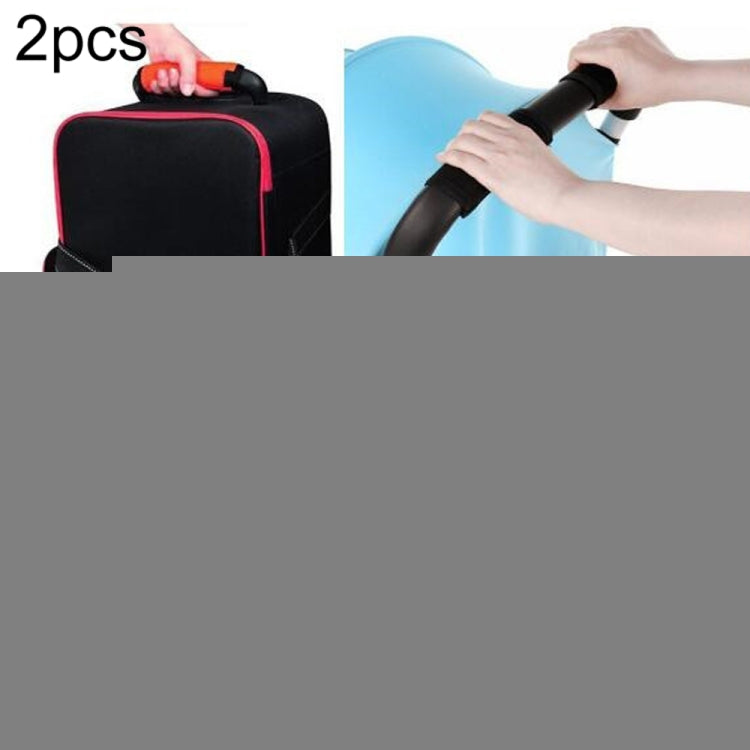 2 PCS Poignée de Bagage Confortable en Néoprène Housse de Protection pour Poussette Bébé Universelle pour Sac de Voyage Bagage Valise, Bleu Universel, Jaune Universel, Noir Universel, Orange Universel, Rouge Universel, Vert Universel