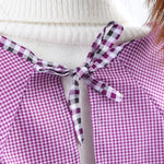 Blouse de cuisine anti-salissure et résistante à l'huile pour adultes, tablier de maison, avec manches longues, café, violet, bleu, rose