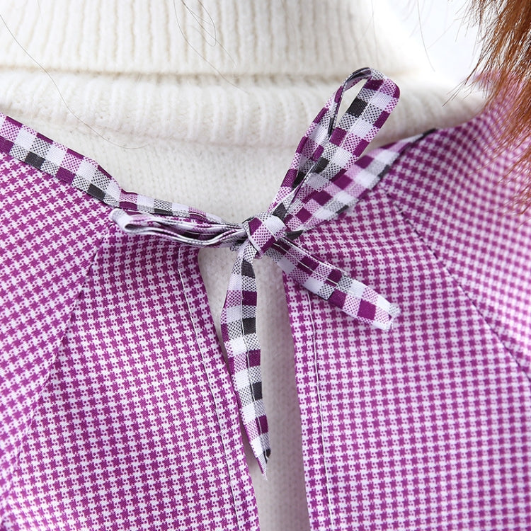 Blouse de cuisine anti-salissure et résistante à l'huile pour adultes, tablier de maison, avec manches longues, café, violet, bleu, rose