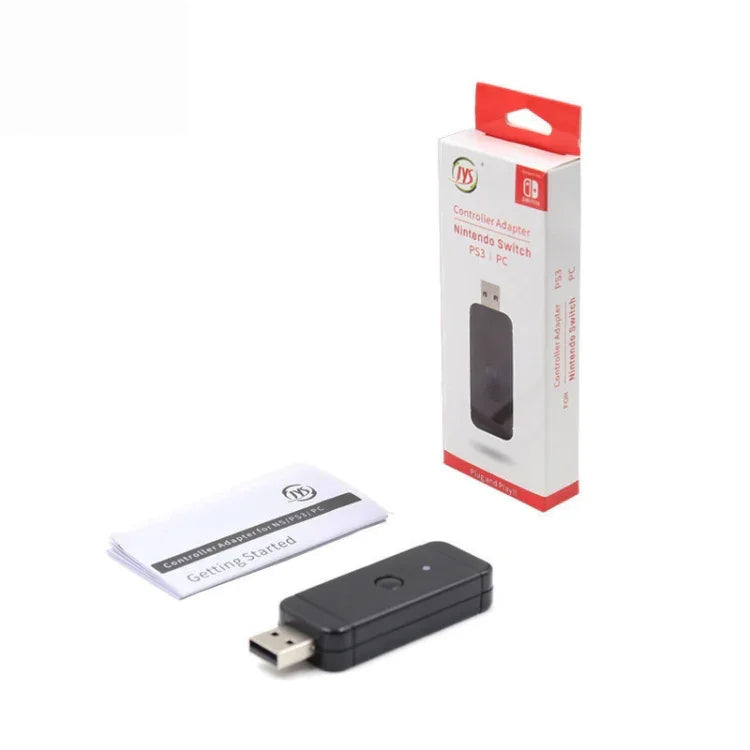 Adaptateur convertisseur de manette de jeu sans fil Bluetooth JYS-130 pour PS3 / Switch / PC