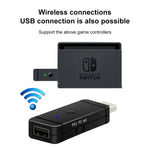 Adaptateur convertisseur de manette de jeu sans fil Bluetooth JYS-130 pour PS3 / Switch / PC