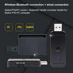 Adaptateur convertisseur de manette de jeu sans fil Bluetooth JYS-130 pour PS3 / Switch / PC