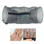 Filet de pêche à ressort, cage à crevettes pliable automatique, filet de pêche rond à ressort, maille spéciale grande, maille cryptée grande
