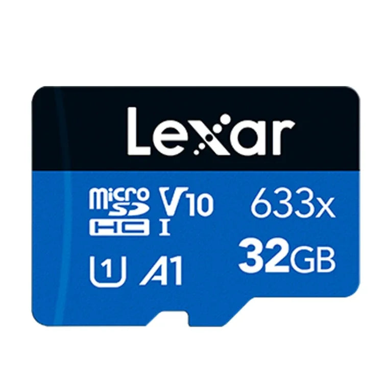 Carte mémoire TF Lexar 633x 32 Go haute vitesse pour téléphone portable, enregistreur de conduite, 32 Go