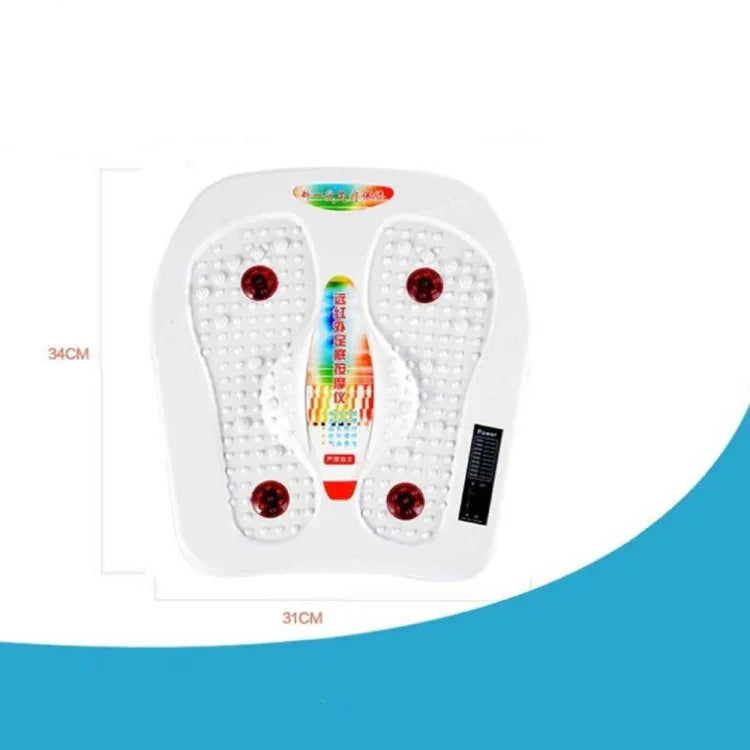 Appareil de massage des pieds infrarouge avec vibration électrique