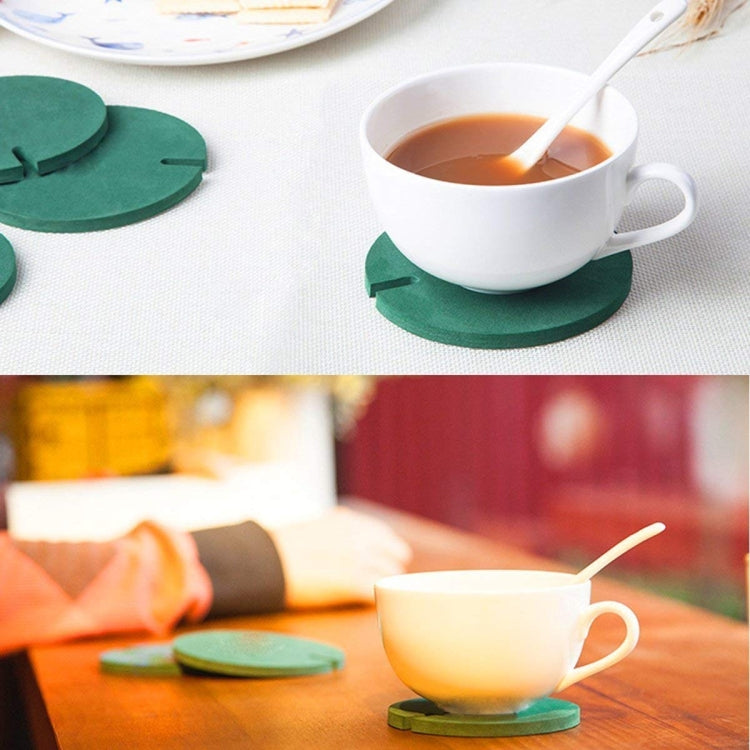 Sous-verre cactus fantaisie à faire soi-même, dessous de tasse isolant antidérapant, rangement de maison, décoration de bureau multifonction, dessous de verre cactus