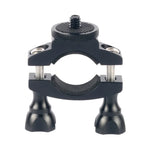 Support de vélo en aluminium pour caméra sport DJI OSMO Action et GoPro Hero. Compatible avec DJI OSMO Action et GoPro Hero.
