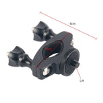 Support de vélo en aluminium pour caméra sport DJI OSMO Action et GoPro Hero. Compatible avec DJI OSMO Action et GoPro Hero.