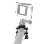 Support de vélo en aluminium pour caméra sport DJI OSMO Action et GoPro Hero. Compatible avec DJI OSMO Action et GoPro Hero.