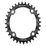Plateaux MOTSUV ronds étroits larges pour VTT 104BCD, pièces de plaque dentée, disque 32T, disque 34T, disque 36T, disque 38T, plateau elliptique 32T, plateau elliptique 34T, plateau elliptique 36T, plateau elliptique 38T