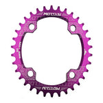 Plateaux MOTSUV ronds étroits larges pour VTT 104BCD, pièces de plaque dentée, disque 32T, disque 34T, disque 36T, disque 38T, plateau elliptique 32T, plateau elliptique 34T, plateau elliptique 36T, plateau elliptique 38T