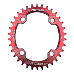 Plateaux MOTSUV ronds étroits larges pour VTT 104BCD, pièces de plaque dentée, disque 32T, disque 34T, disque 36T, disque 38T, plateau elliptique 32T, plateau elliptique 34T, plateau elliptique 36T, plateau elliptique 38T